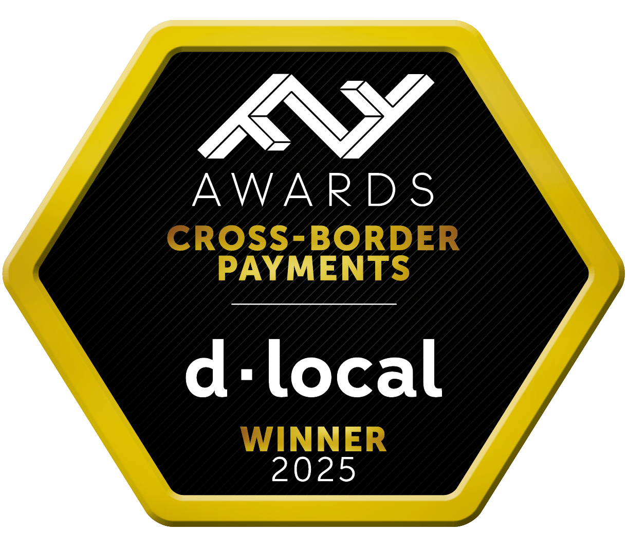 FF Awards 2025 Cross-Border Payments Winner awarded to dLocal for delivering innovative, efficient, and high-impact international payment solutions.