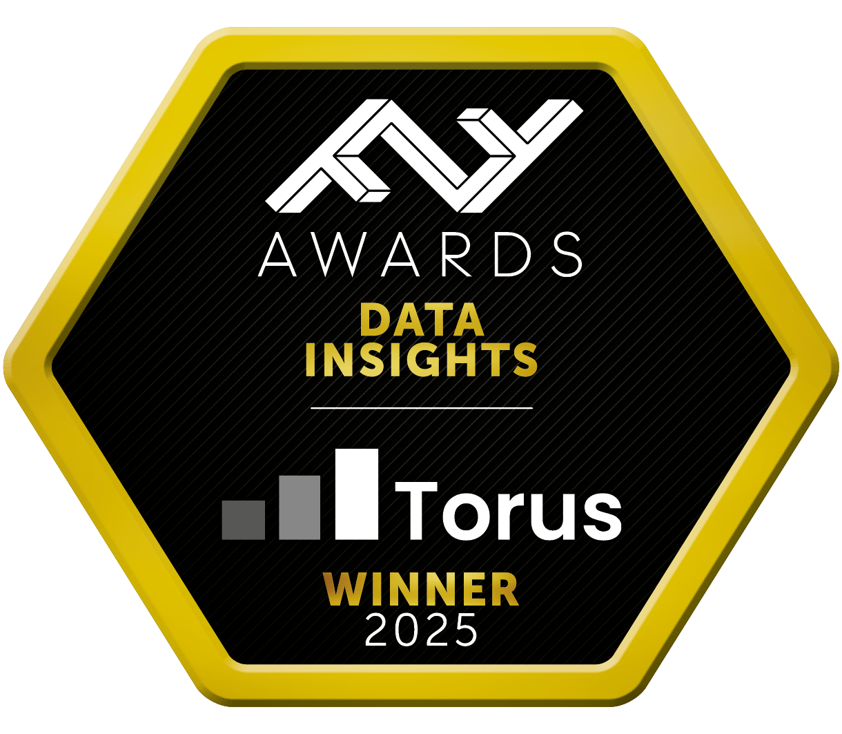 FF Awards 2025 Data Insights Winner awarded to Torus for exceptional use of data and analytics to drive innovation and value in financial services.