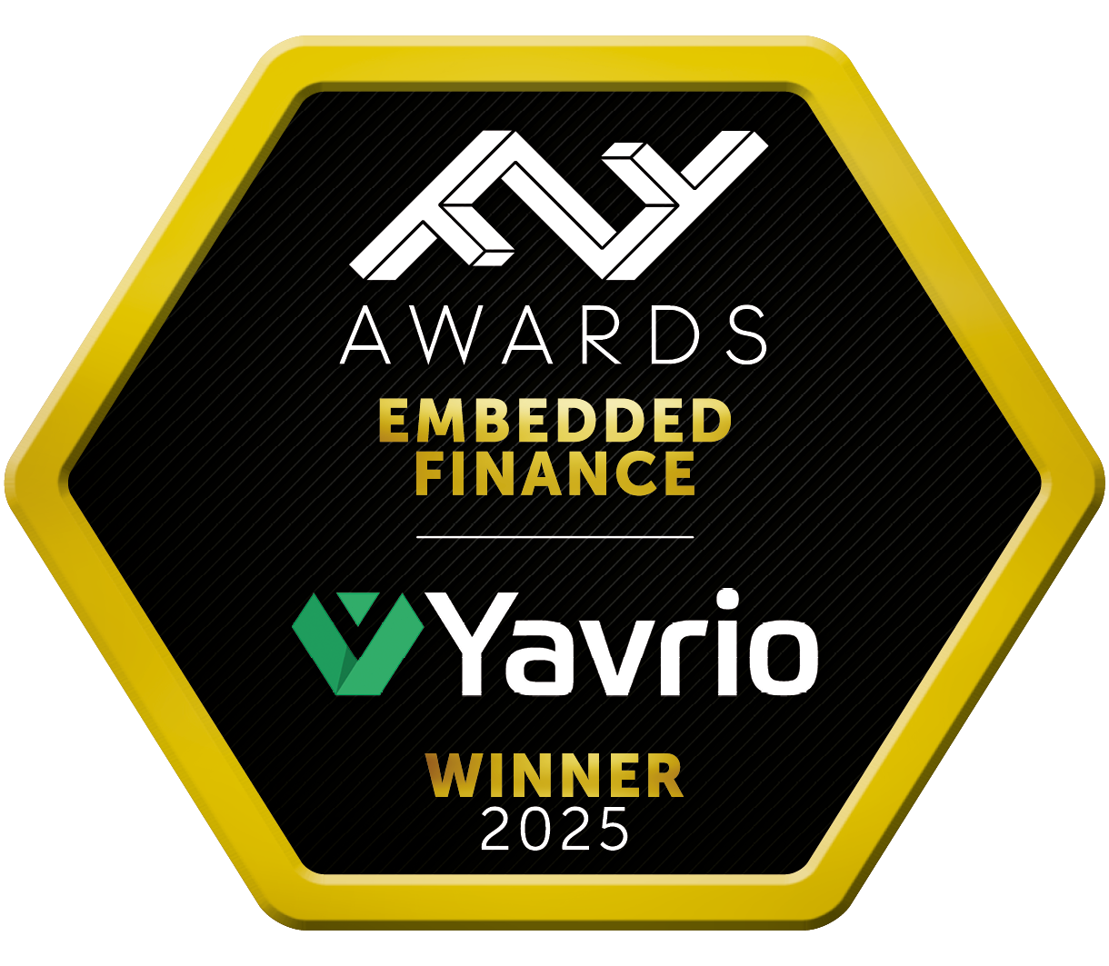 Yavrio recognized as the FF Awards 2025 Embedded Finance Winner, celebrating excellence in integrating financial services seamlessly into non-financial platforms and ecosystems.