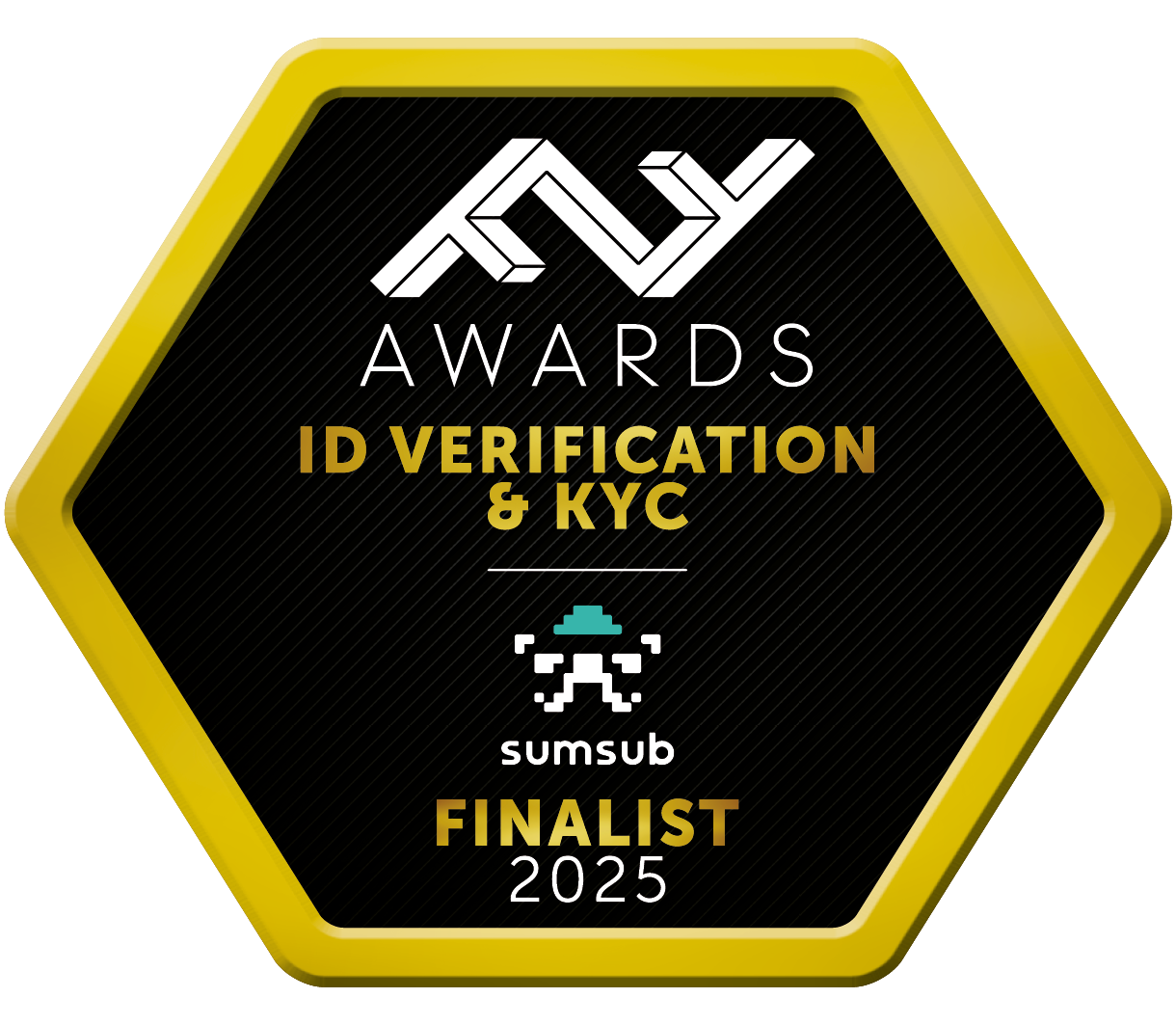 FF Awards 2025 ID Verification & KYC Finalist awarded to SumSub for delivering advanced, compliant identity verification solutions.