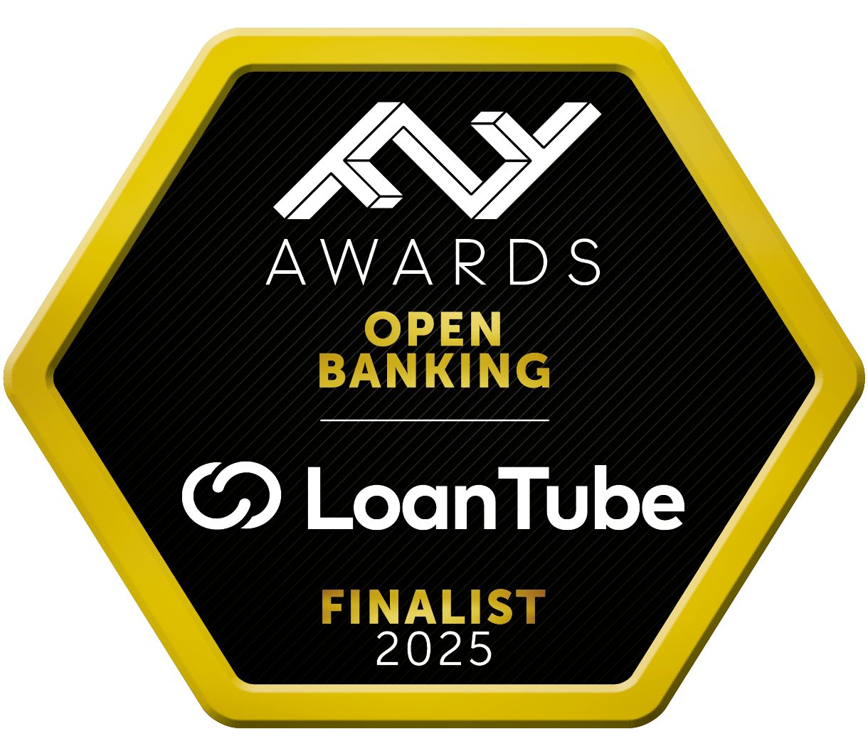 FF Awards 2025 Open Banking Finalist awarded to LoanTube for utilizing open banking to enhance financial transparency and customer decision-making.