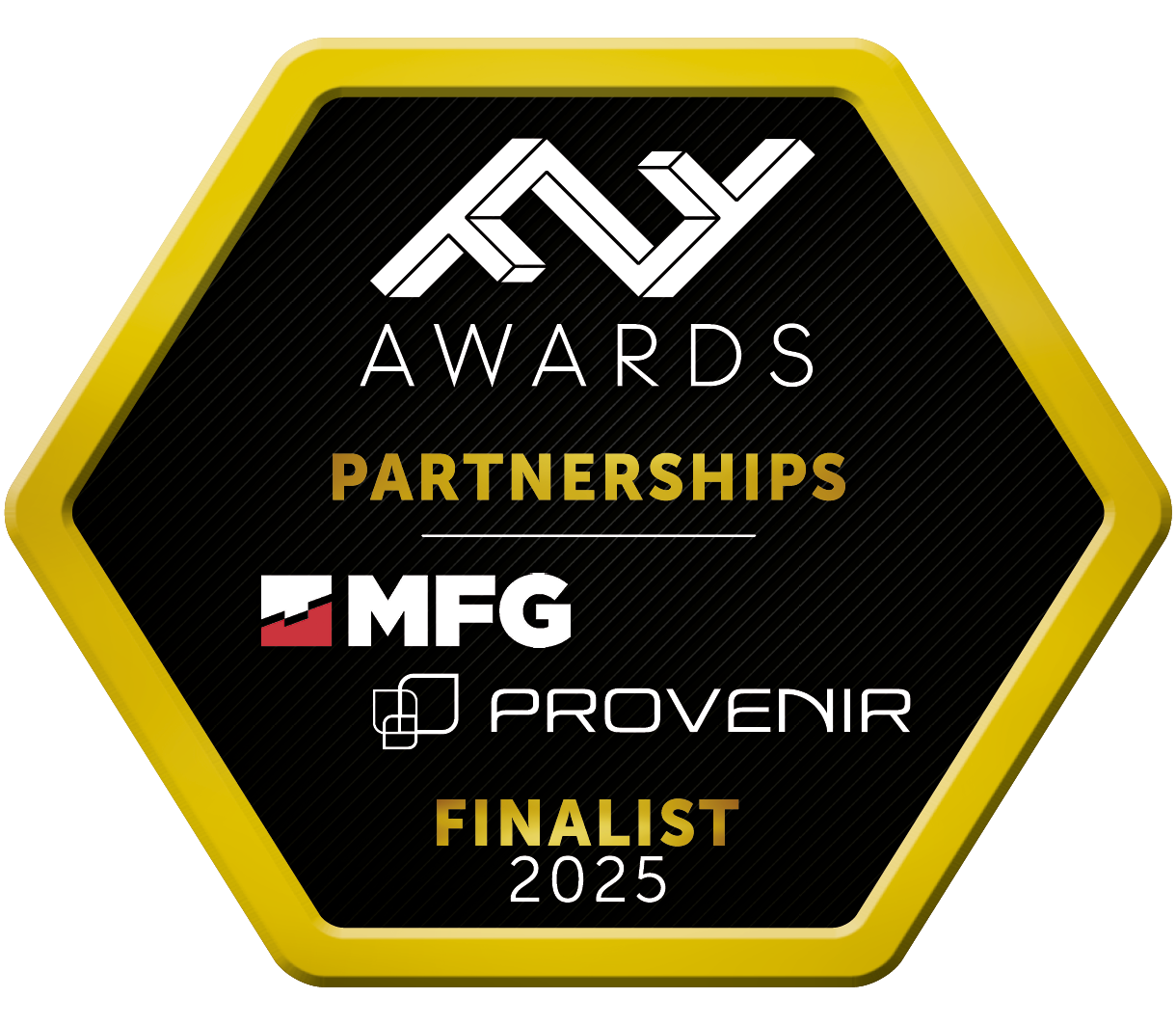 FF Awards 2025 Partnership Finalist awarded to MFG & Provenir for driving innovation through a joint commitment to advanced risk decisioning and financial technology.