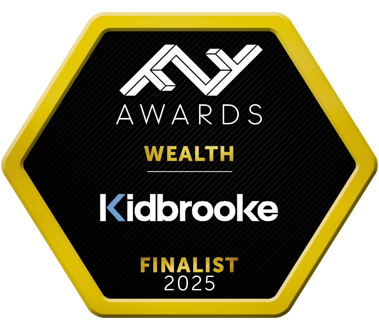FF Awards 2025 Wealth Finalist awarded to Kidbrooke for delivering advanced analytics and AI-powered tools that elevate investment decision-making.